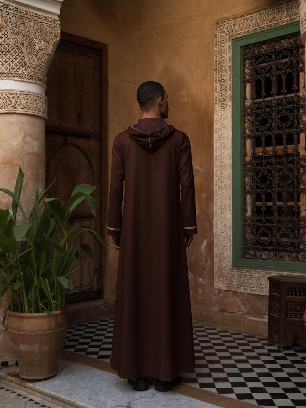 Men's Embroidered Jalabiya