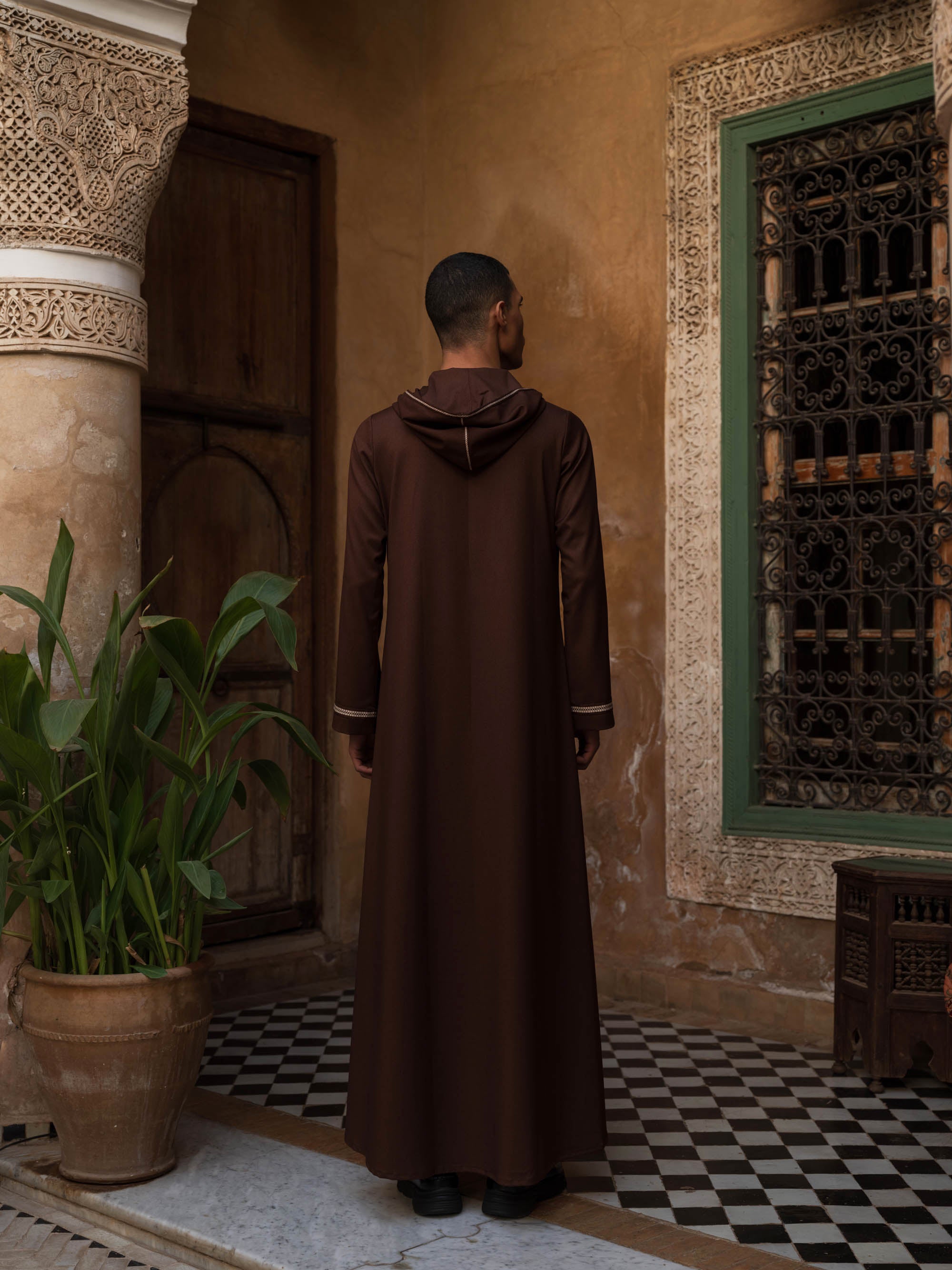 Men's Embroidered Jalabiya